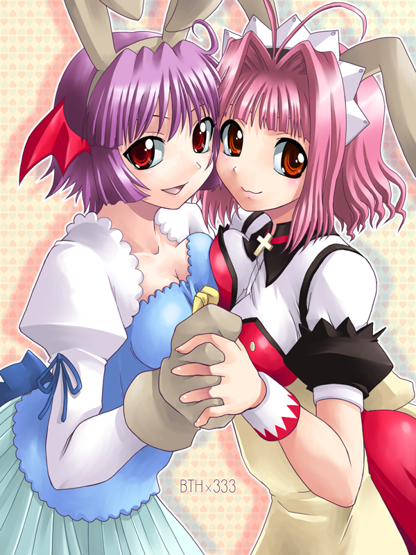 mimimi and urahara urako (ukagaka) drawn by yaso_shigeru