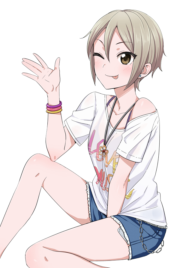 shiomi syuko (idolmaster and 1 more) drawn by tokita_arumi