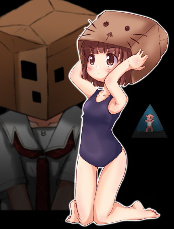 danboo and aihara nana (kimi kiss) drawn by kozimaki