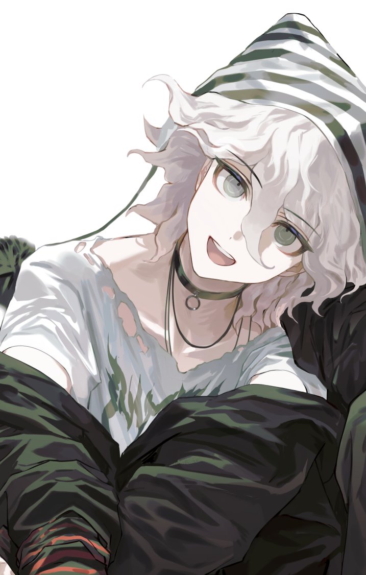 komaeda nagito (danganronpa and 1 more) drawn by fug_uai