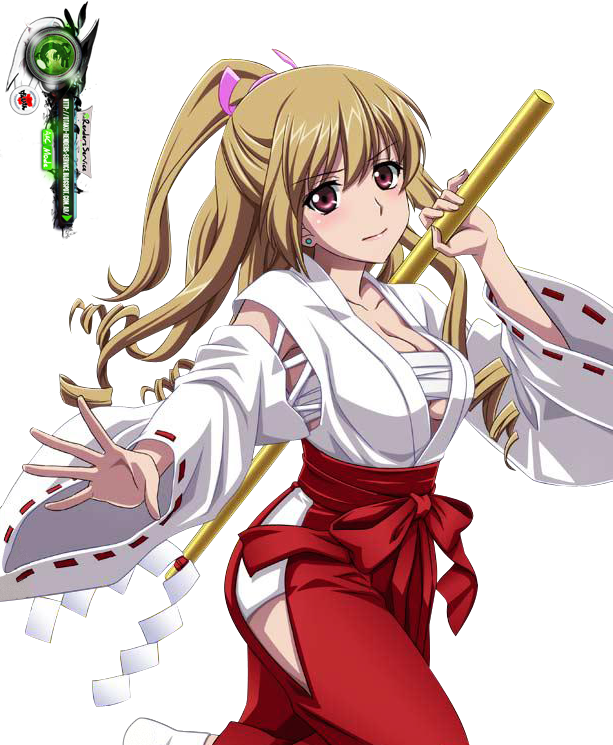 aiba asagi (strike the blood) drawn by ors_anime_renders