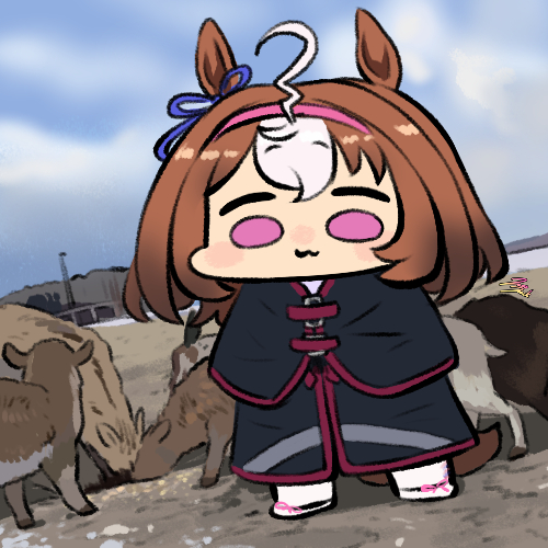 meisho doto (umamusume and 1 more) drawn by jazz_jack