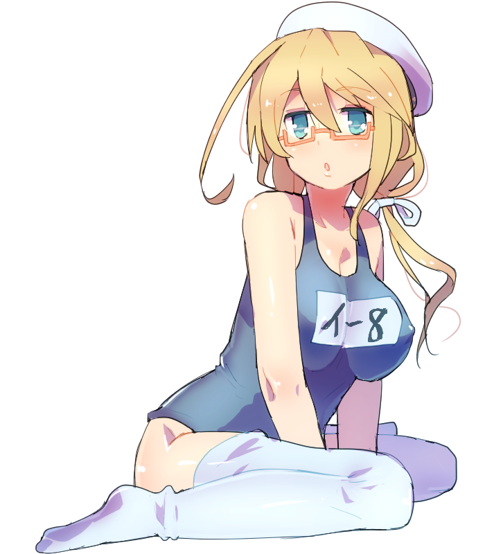 i-8 (kantai collection) drawn by senbei_(senbe_i)
