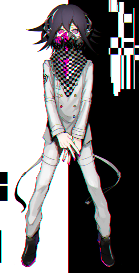 oma kokichi (danganronpa and 1 more) drawn by r2load