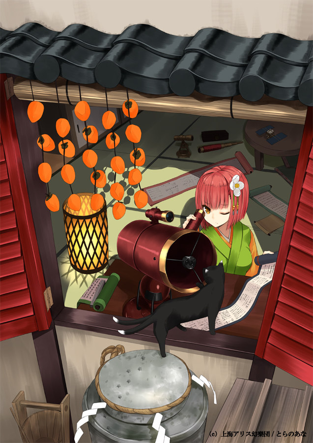chen and hieda no akyuu (touhou) drawn by nabeshima_tetsuhiro