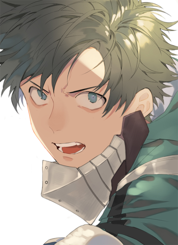 midoriya izuku (boku no hero academia) drawn by kiya