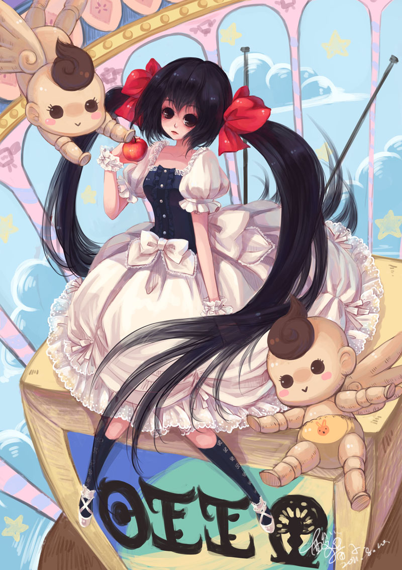 h.n.elly (mahou shoujo madoka magica) drawn by sanmi_tenten