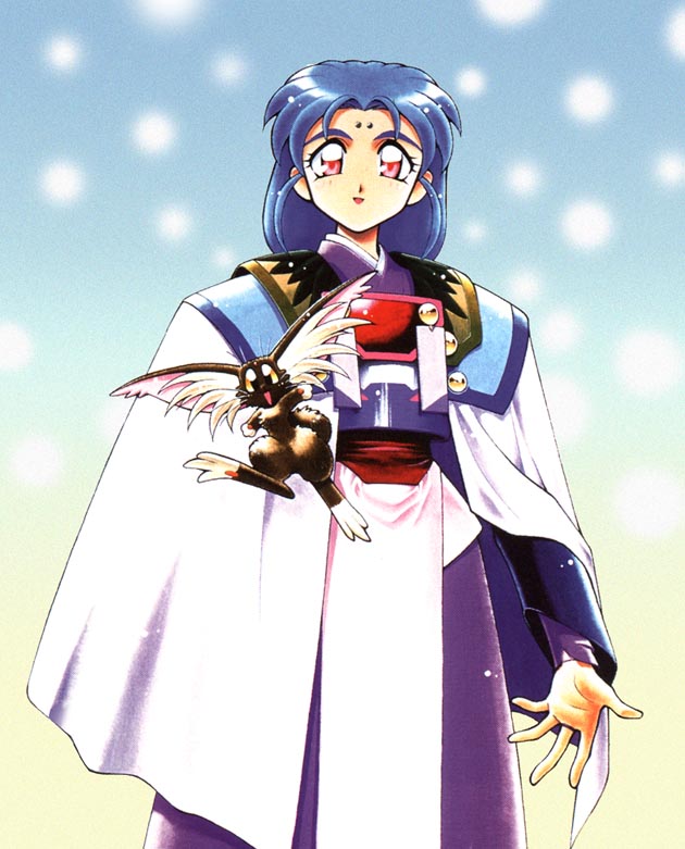 ryou-ouki and tsunami (tenchi muyou! and 1 more) drawn by okuda_hitoshi