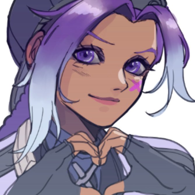 sombra and slay star sombra (overwatch and 1 more) drawn by estantelay