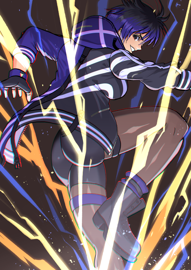 reina (tekken and 1 more) drawn by akisu_k