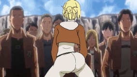 annie leonhart, titan, and female titan (shingeki no kyojin)