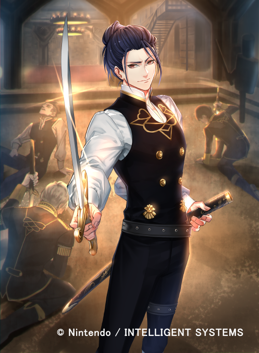 felix hugo fraldarius (fire emblem and 2 more) drawn by kuroba.k