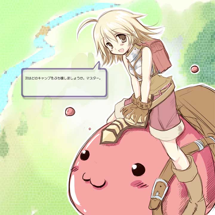 novice and mastering (ragnarok online) drawn by exp_mochi