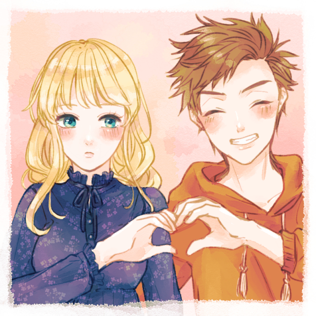 nanami and hinata (bokujou monogatari and 1 more) drawn by salad726