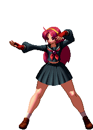 asamiya athena (the king of fighters and 1 more)