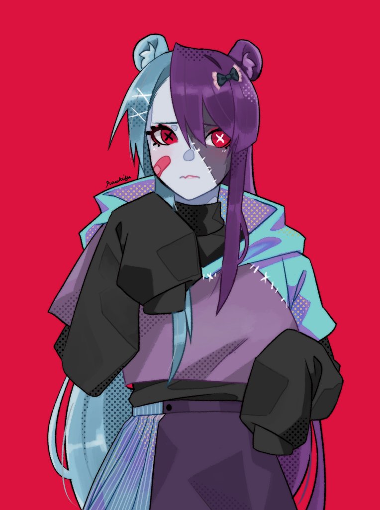 udin (hololive and 1 more) drawn by raukisu
