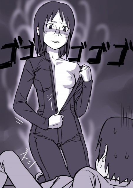 harakawa tamako and harakawa ken'ichi (dennou coil) drawn by mosha