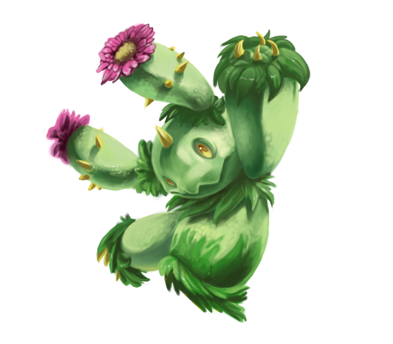 maractus (pokemon) drawn by endivinity