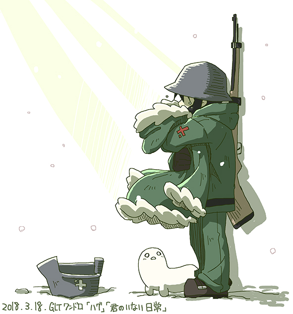 chito and nuko (shoujo shuumatsu ryokou) drawn by kokorori-p