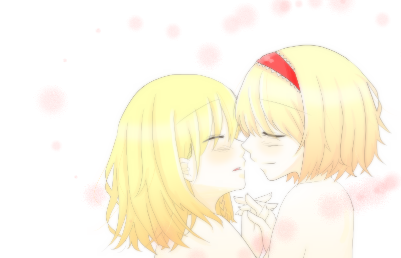 kirisame marisa and alice margatroid (touhou) drawn by mei_(mei19132)