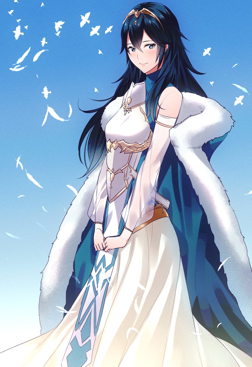 lucina (fire emblem and 1 more) drawn by ameno_(a_meno0)