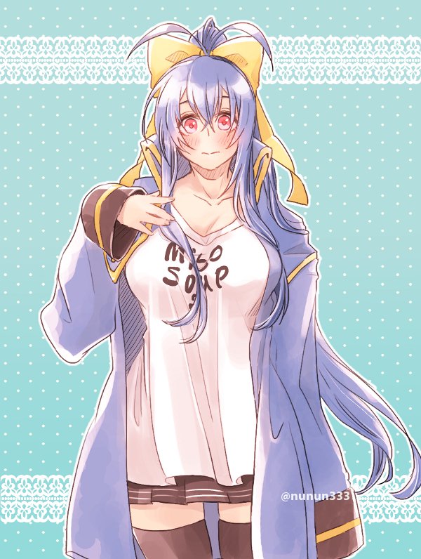 mai natsume (blazblue and 1 more) drawn by nunun