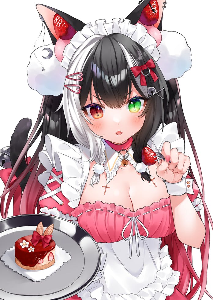 qiu yue (indie virtual youtuber) drawn by tototete