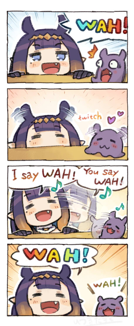 ninomae ina'nis and takodachi (hololive and 1 more) drawn by itsuki_tasuku