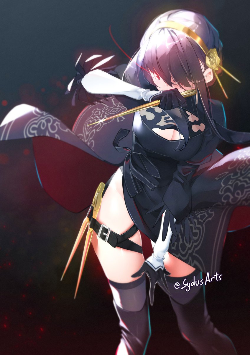 2b and yor briar (nier and 1 more) drawn by sydus