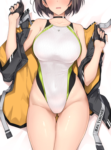 baltimore (azur lane) drawn by halcon