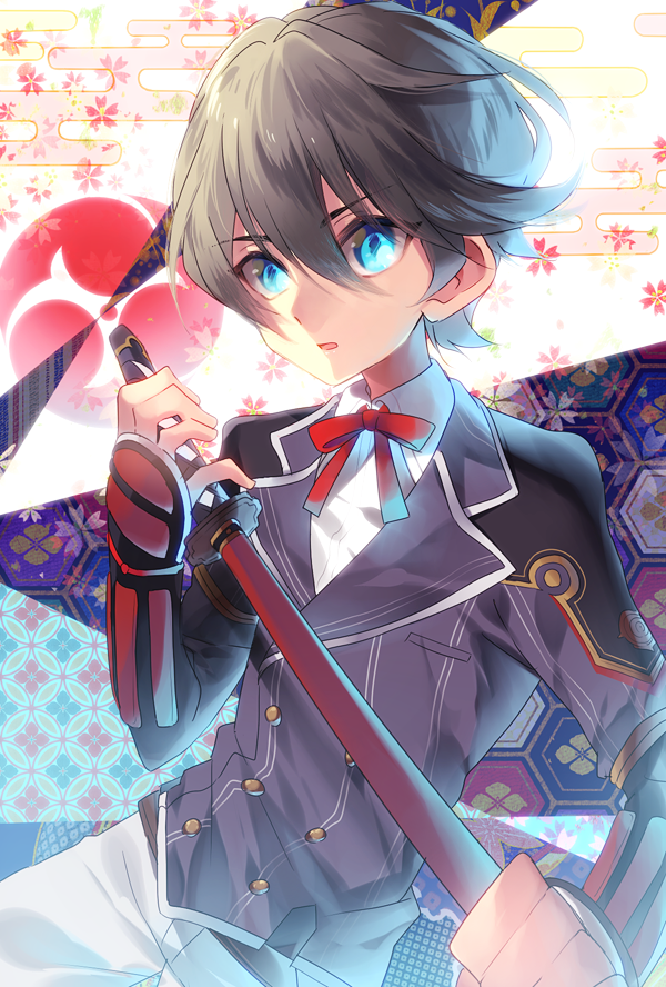 horikawa kunihiro (touken ranbu) drawn by ponta_(aoi)