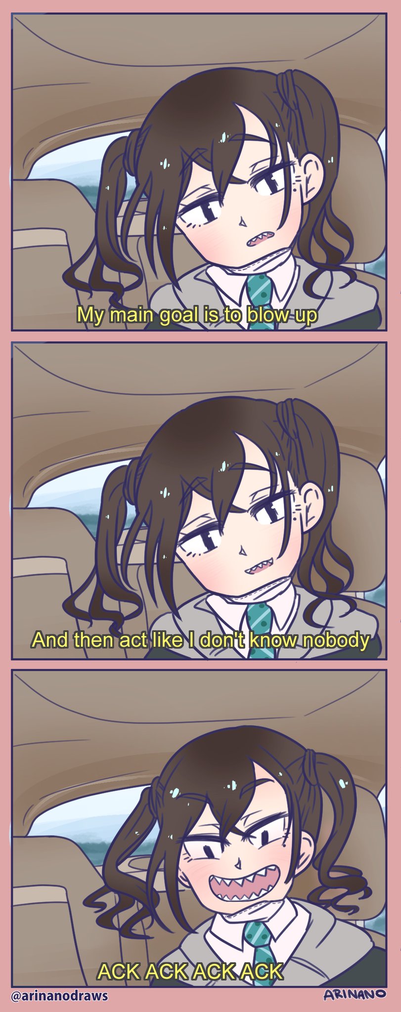 sunazuka akira and riff raff (idolmaster and 1 more) drawn by arinanodraws