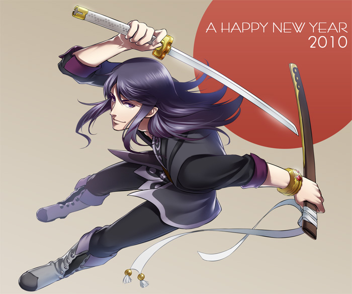 yuri lowell (tales of and 1 more) drawn by kuren