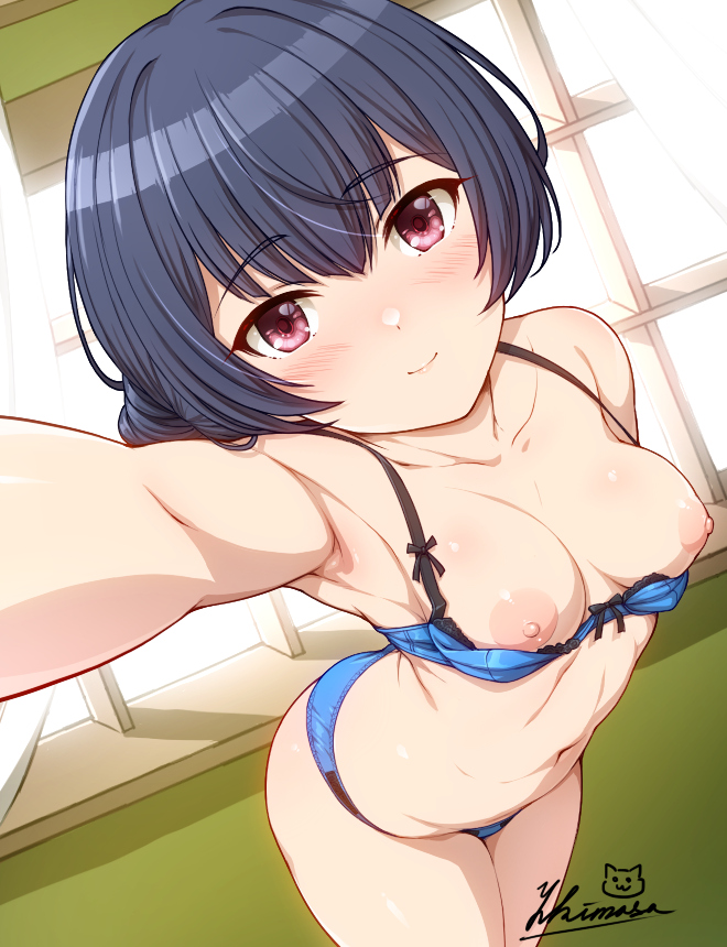 morino rinze (idolmaster and 1 more) drawn by yukimasa_(nkk145)