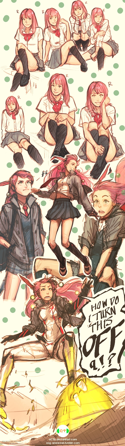 annie mei (annie mei project) drawn by caleb_thomas