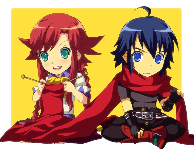 rebecca streisand and dean stark (wild arms and 1 more) drawn by enoo