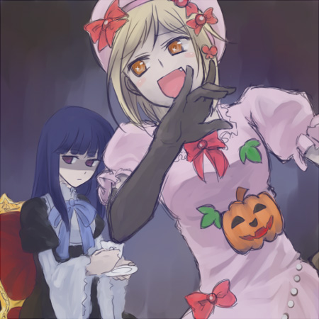 frederica bernkastel and lambdadelta (umineko no naku koro ni)