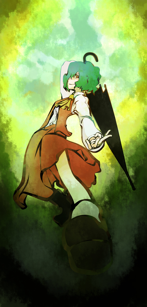kazami yuuka (touhou) drawn by ritsu_(roboroboro)