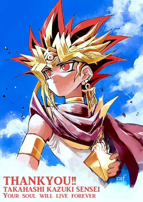 atem and takahashi kazuki (yu-gi-oh! and 1 more) drawn by caf_(artist)
