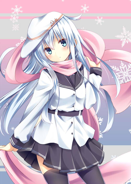 hibiki and verniy (kantai collection) drawn by kure~pu
