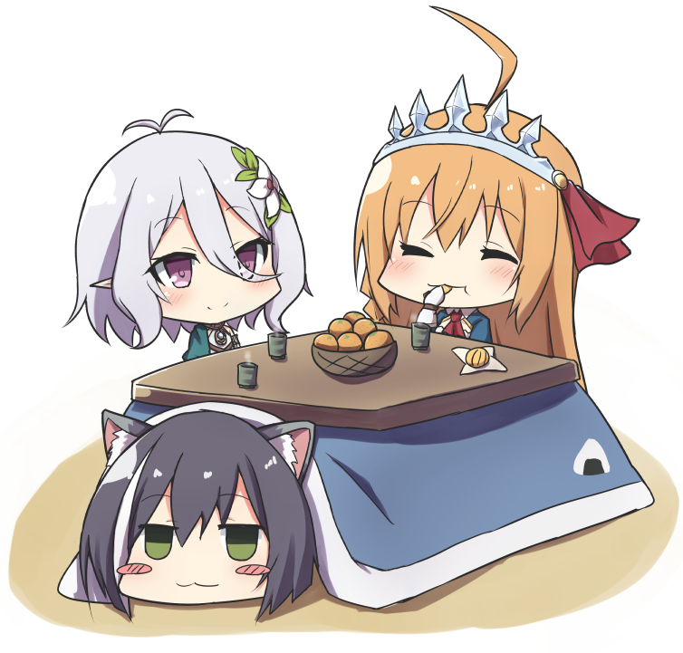 karyl, kokkoro, and pecorine (princess connect!) drawn by toro_th