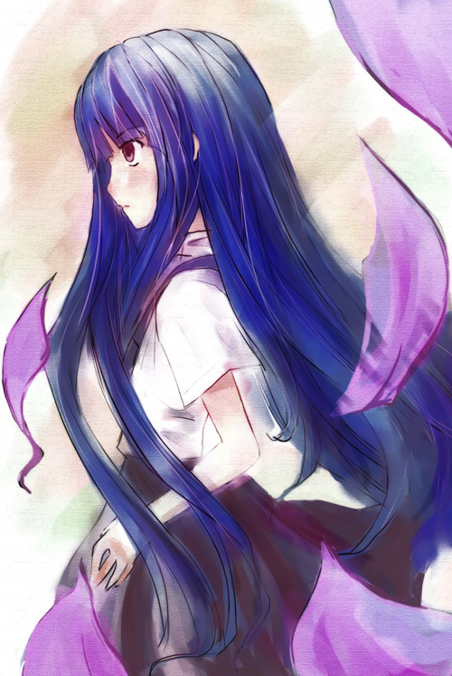 furude rika (higurashi no naku koro ni) drawn by shurelia_(artist)