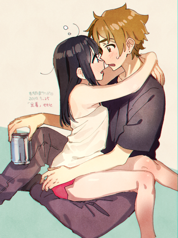 kitashirakawa tamako and ooji mochizou (tamako market) drawn by momose_(oqo)