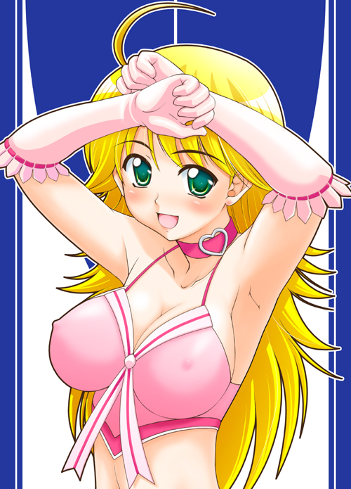 hoshii miki (idolmaster and 1 more) drawn by rikumoto_yoshiyuki