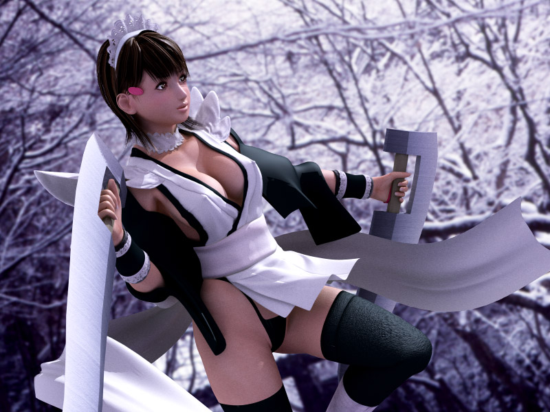 iroha (samurai spirits and 1 more) drawn by m-rs