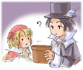 frederic chopin and polka (trusty bell) drawn by fuju