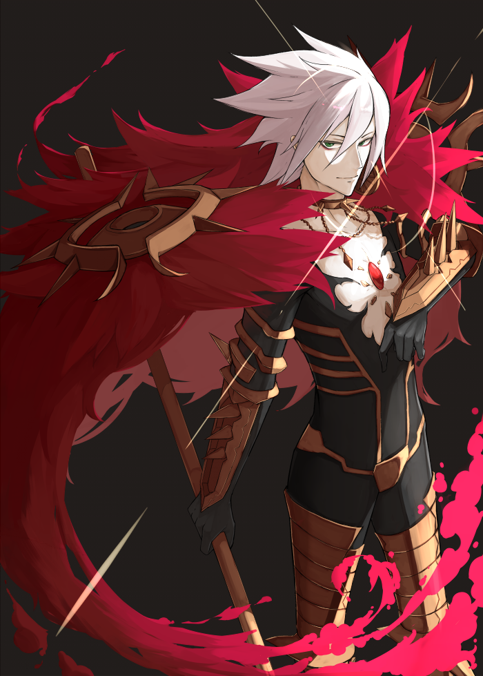 karna (fate and 3 more) drawn by nagihana