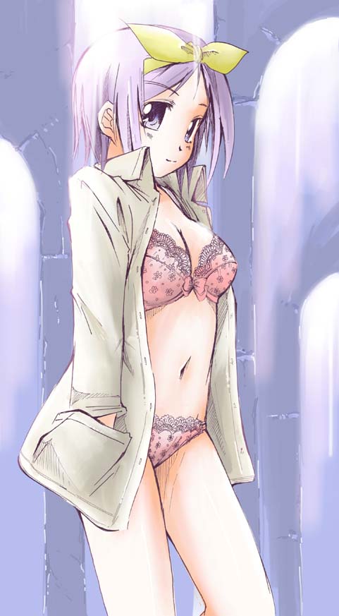 hiiragi tsukasa (lucky star) drawn by jason_(kaiten_kussaku_kikou)