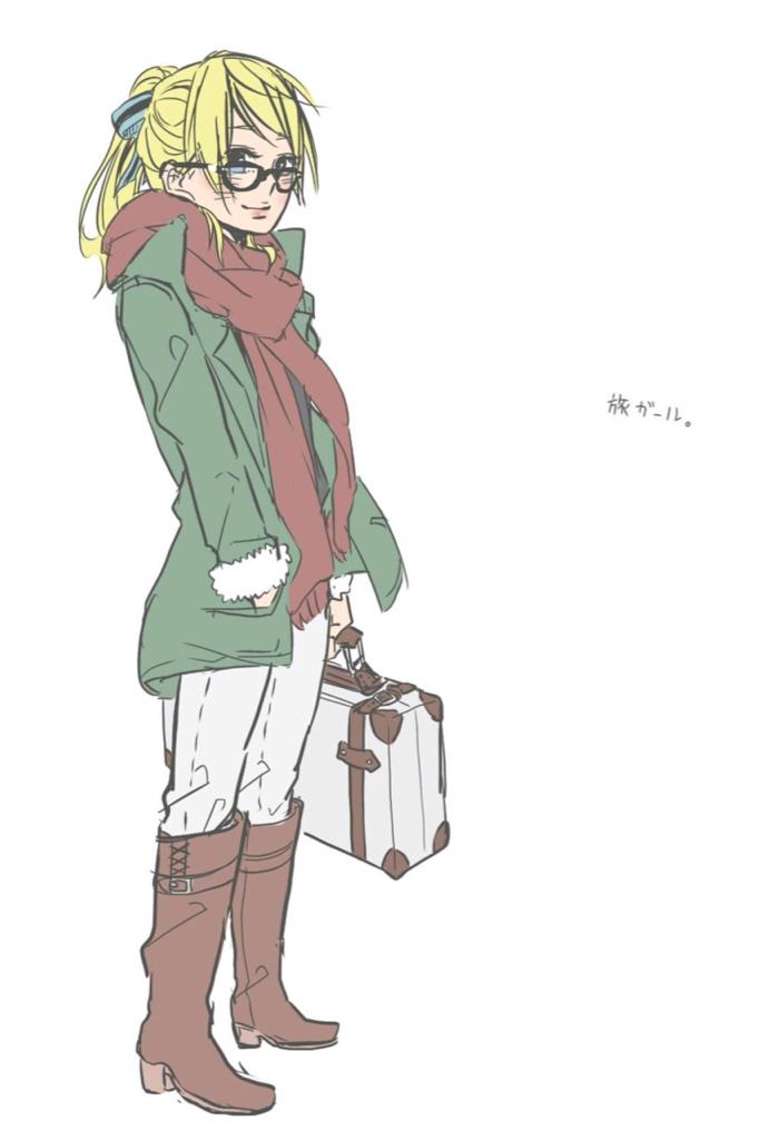 ayase eli (love live! and 1 more) drawn by kashikaze