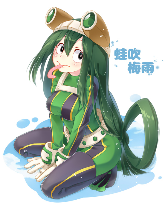 asui tsuyu (boku no hero academia) drawn by mimi_(mimi_puru)